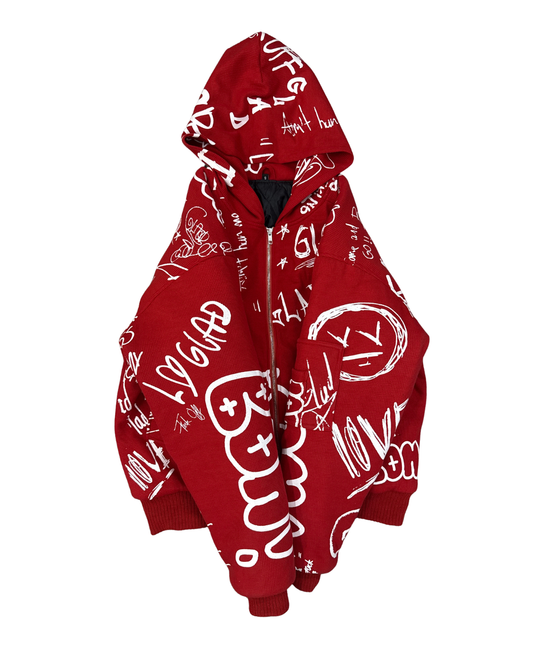 GRAFFITI BOMBER JACKET